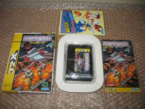 Boxed parasquad sega - boxed, jap