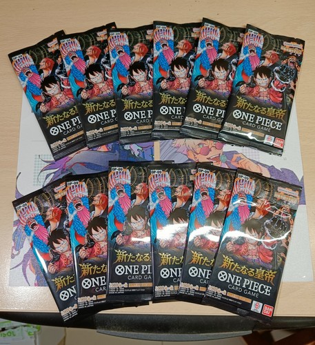 One piece card x12 - piece, bustine