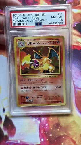 Charizard holo 011 psa 20th - 8,