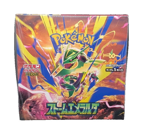 Box pokemon storm emerald - box,