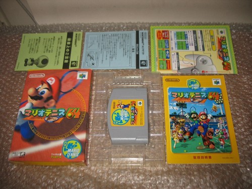 Boxed mario tennis - mario, nintendo