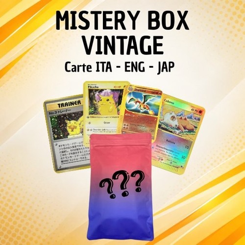 Pokémon mystery box vintage - box,
